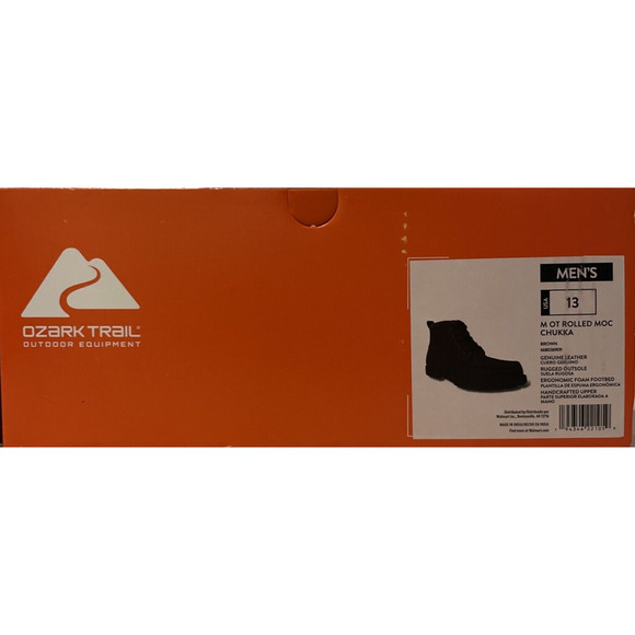 Ozark Trail Rolled chukka Men's Boots Size 13 ''NEW'' - Picture 7 of 7